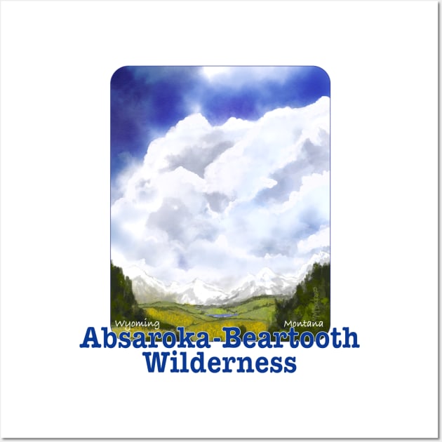 Absaroka-Beartooth Wilderness, Montana/Wyoming Wall Art by MMcBuck